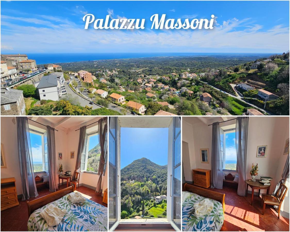 Palazzu Massoni, Magnifique Vue Sur La Mer Et La Montagne, Clim, Wifi, Parking Gratuit Cervione Eksteriør bilde